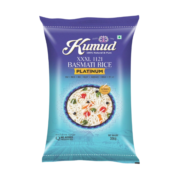 KUMUD XXXL 1121 Basmati Rice PLATINUM