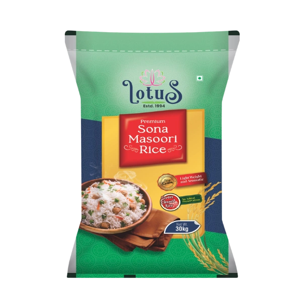 Lotus Premium Sona Masoori Rice